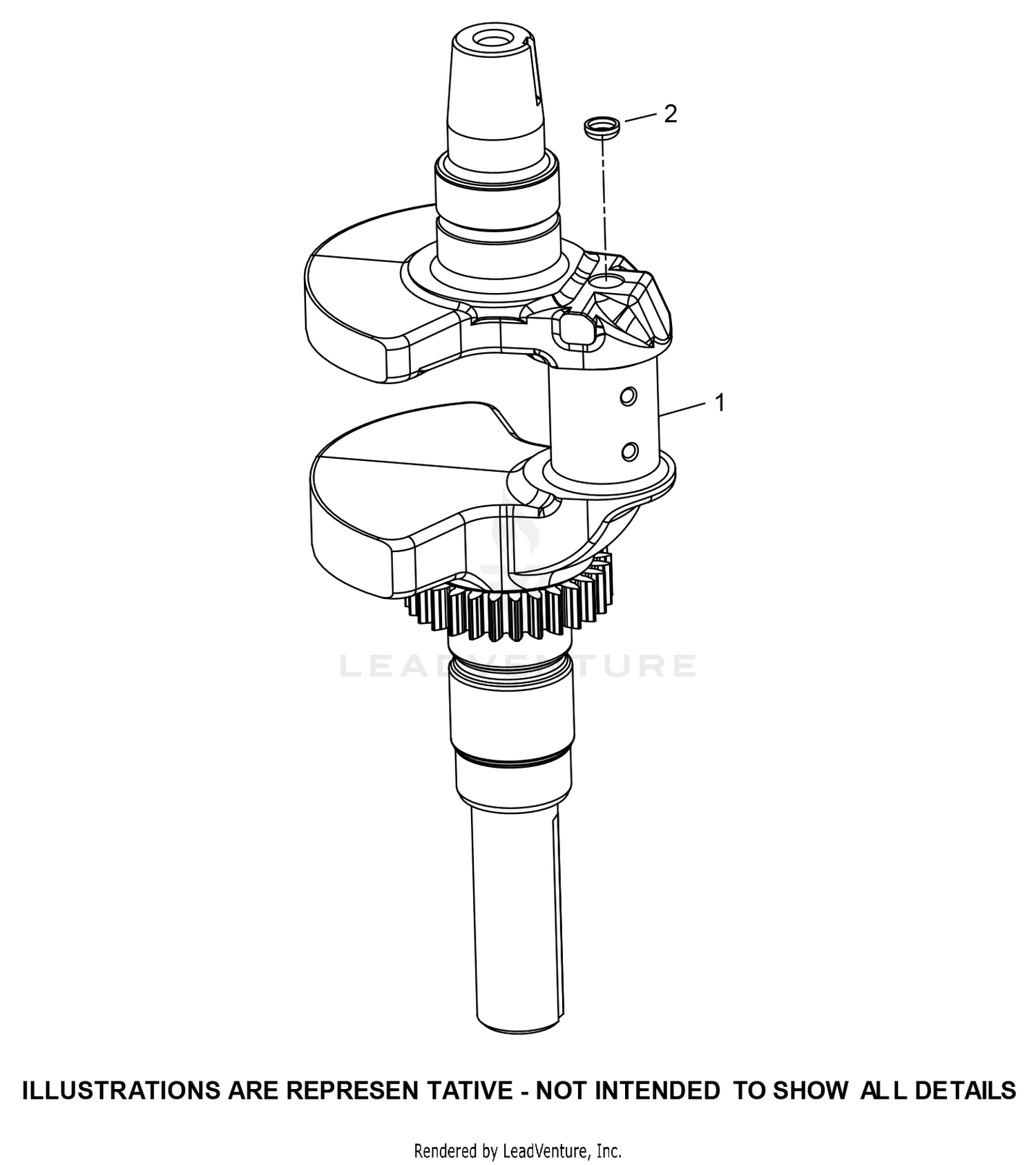 KT724-3012 CrankShaft