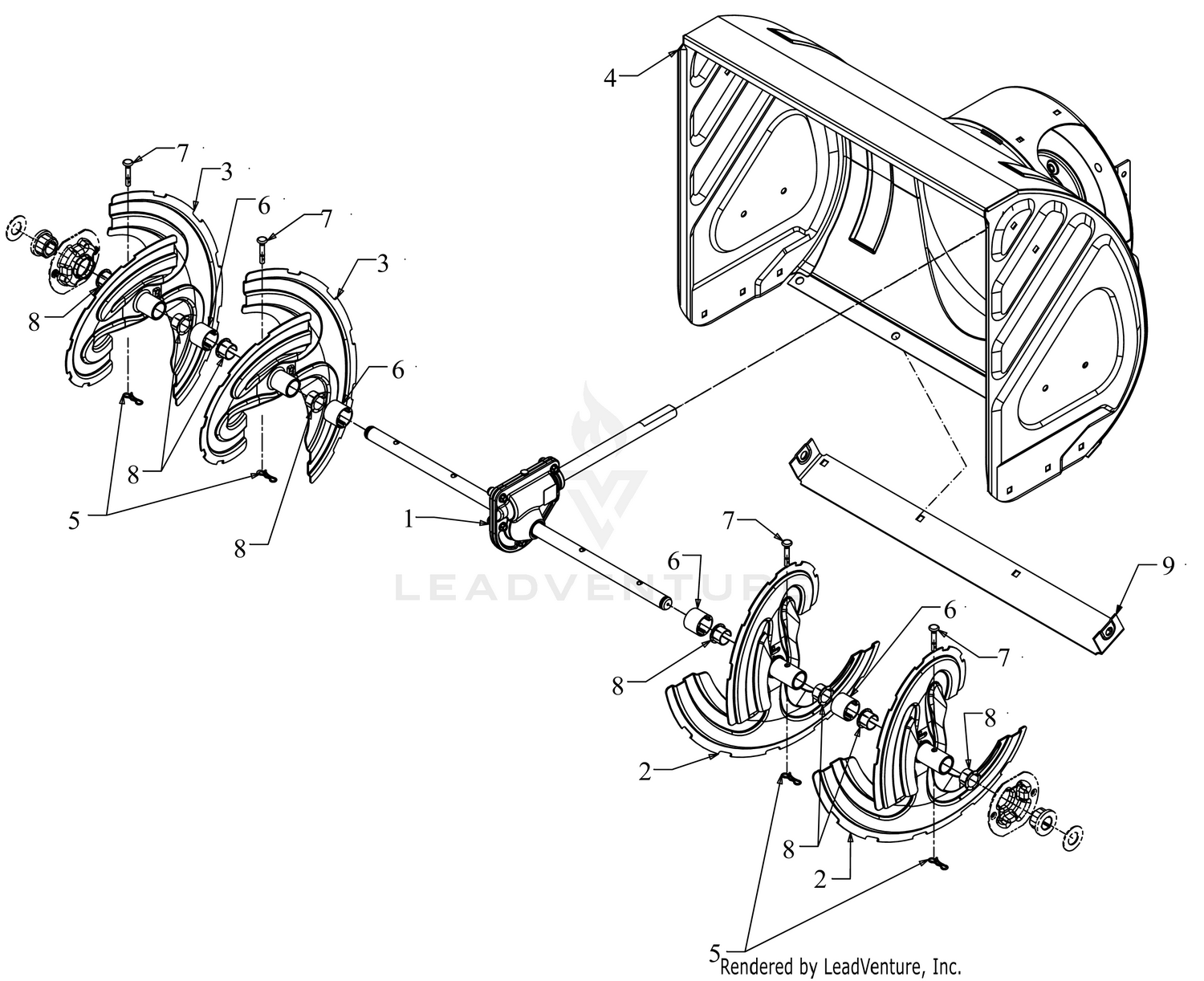 Augers & Auger Housing