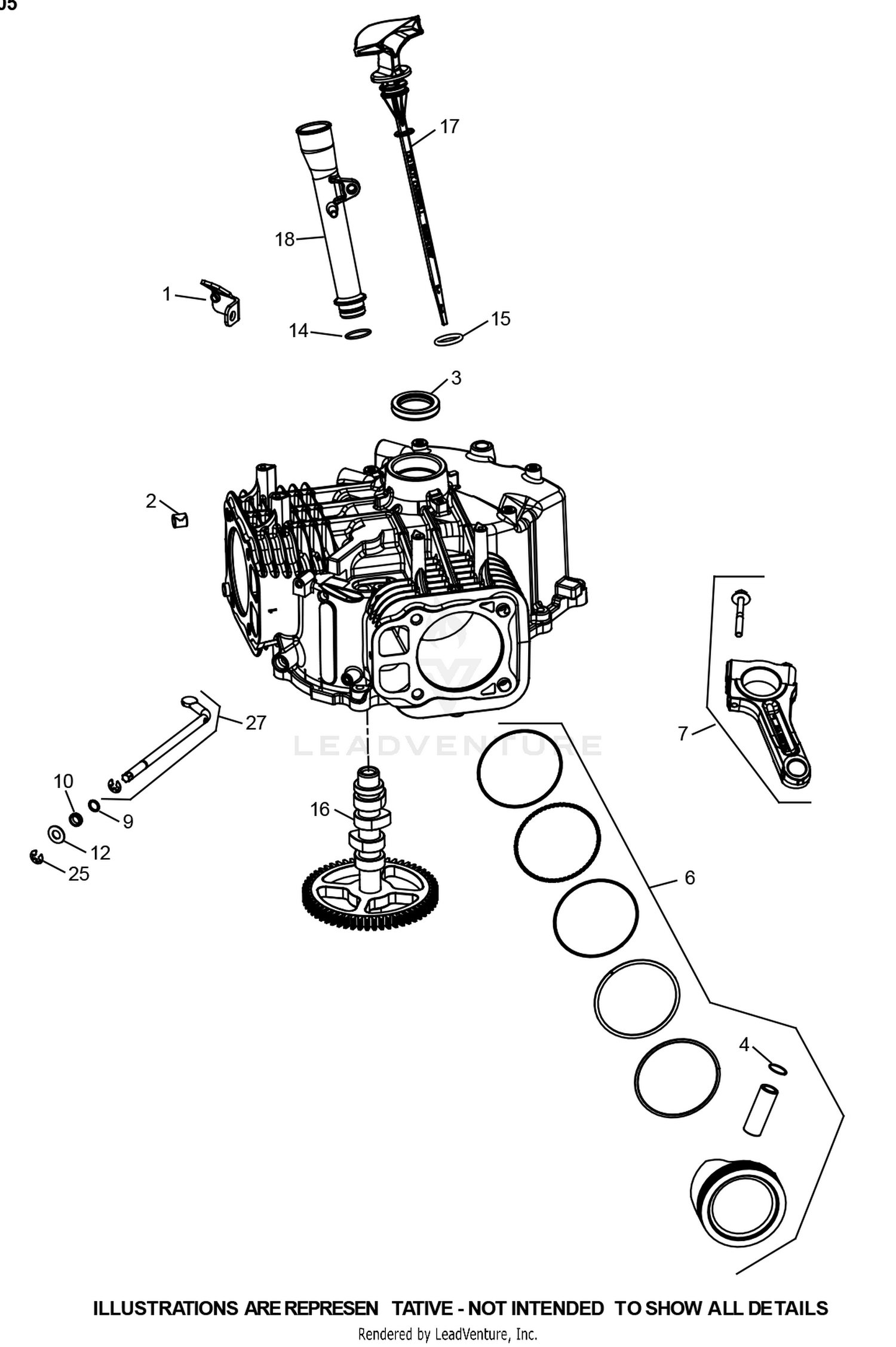 KT724-3005 CrankCase