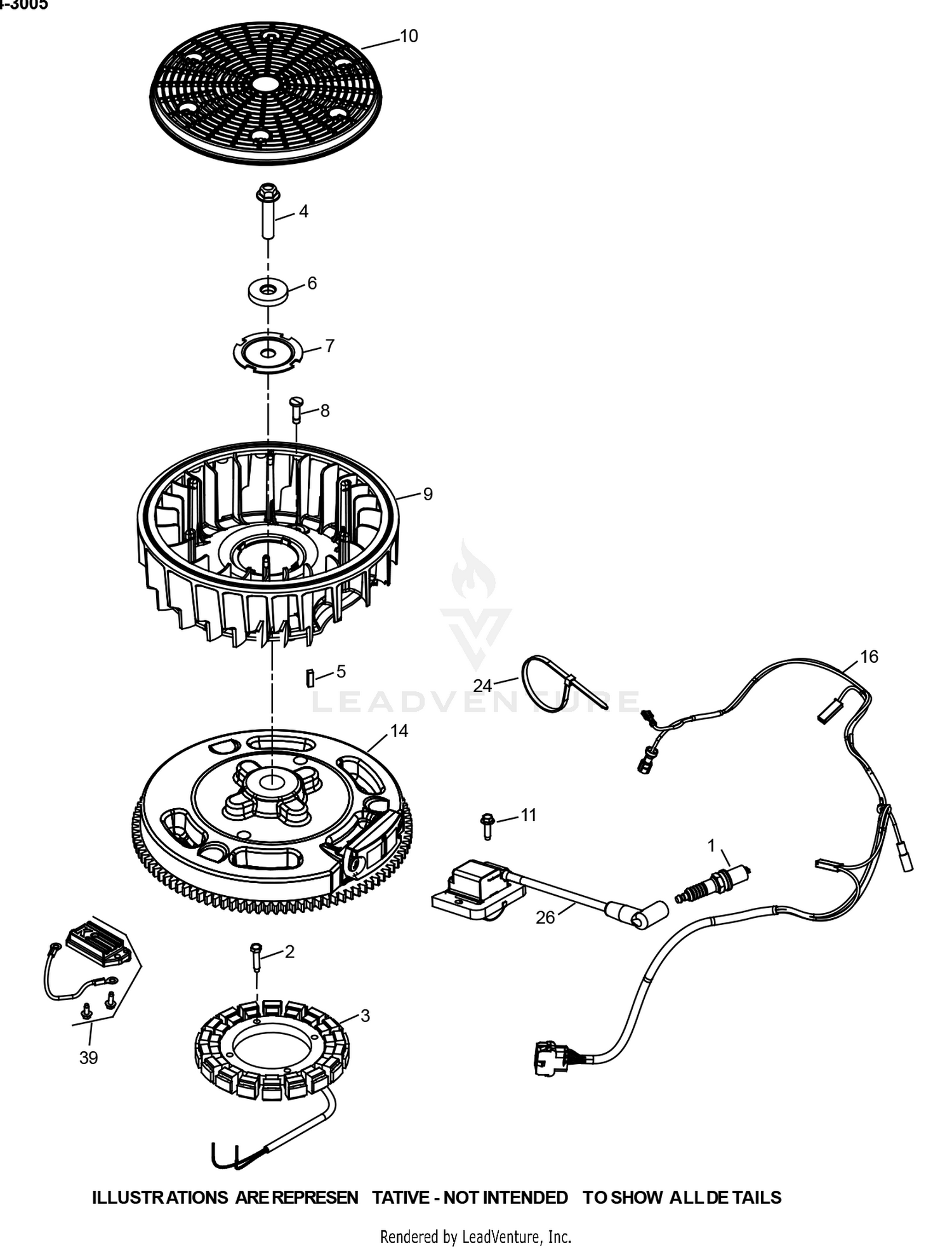 KT724-3005 Ignition & Charging