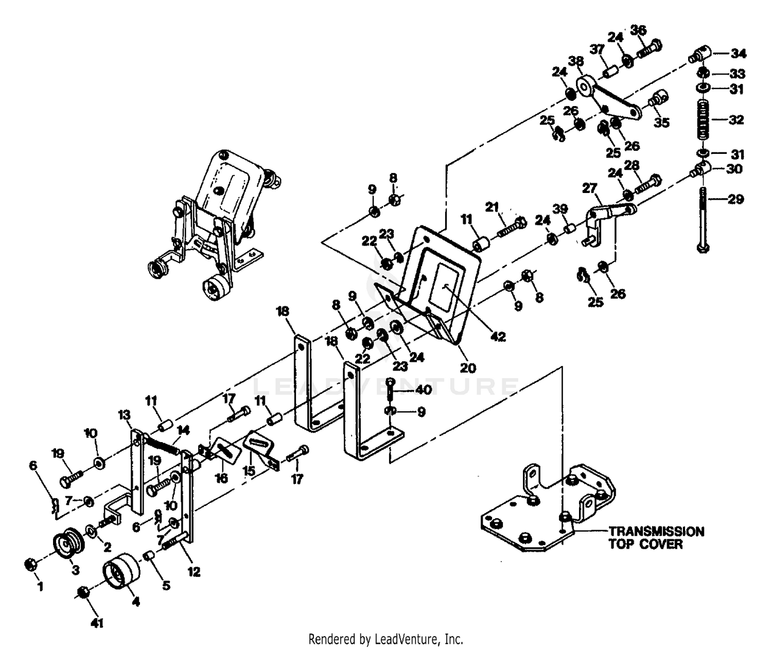 FORWARD/REVERSE IDLER ASSEMBLY