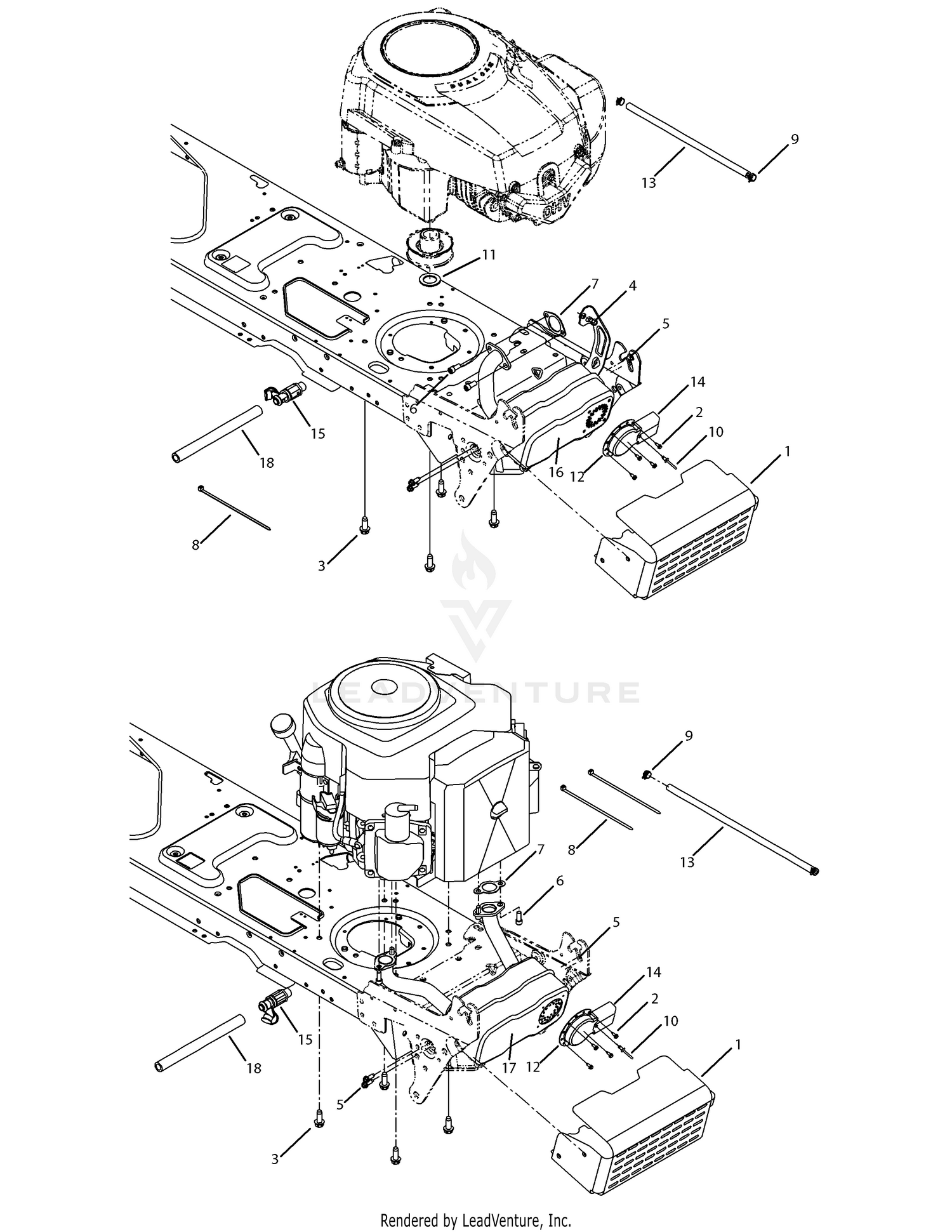 Cub cadet lt1050 engine new arrivals