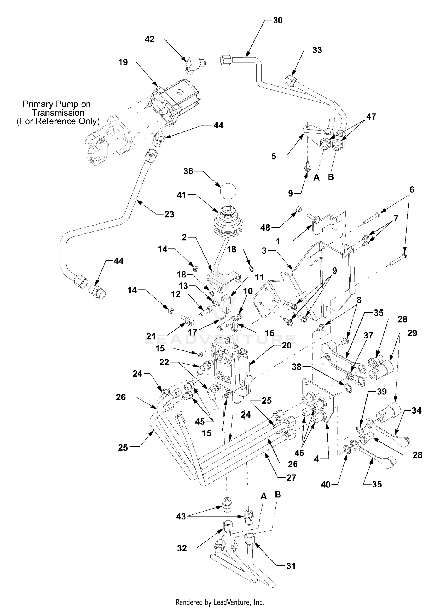 Auxiliary Hydraulic Loader Valve (IF Equipped)