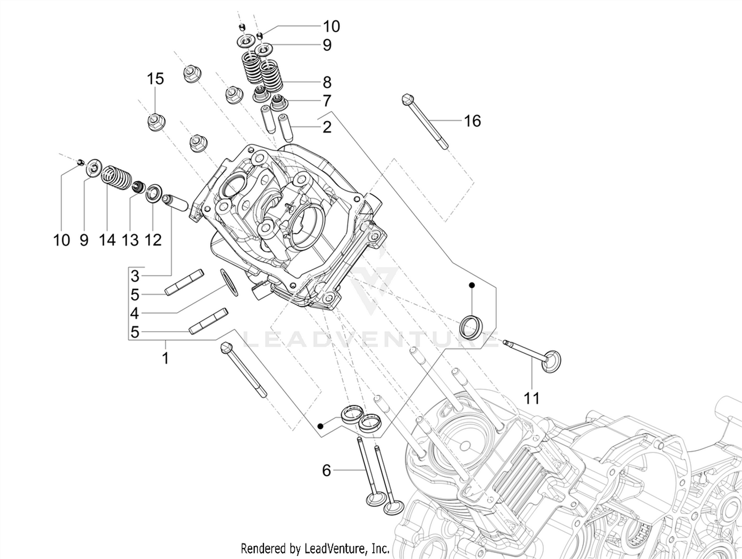Head unit - Valve