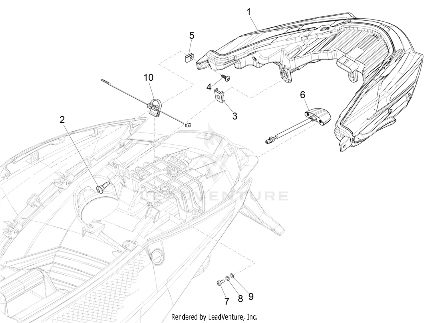 Rear headlamps - Turn signal lamps