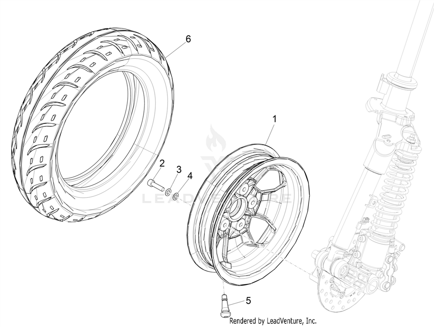 Front wheel
