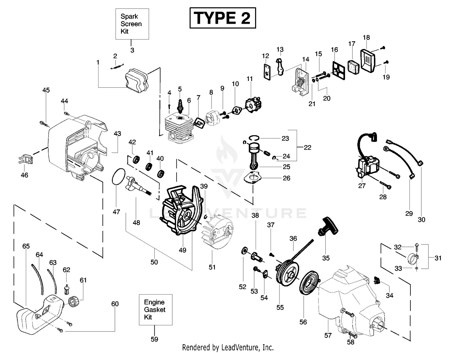 Engine Assembly Type 2