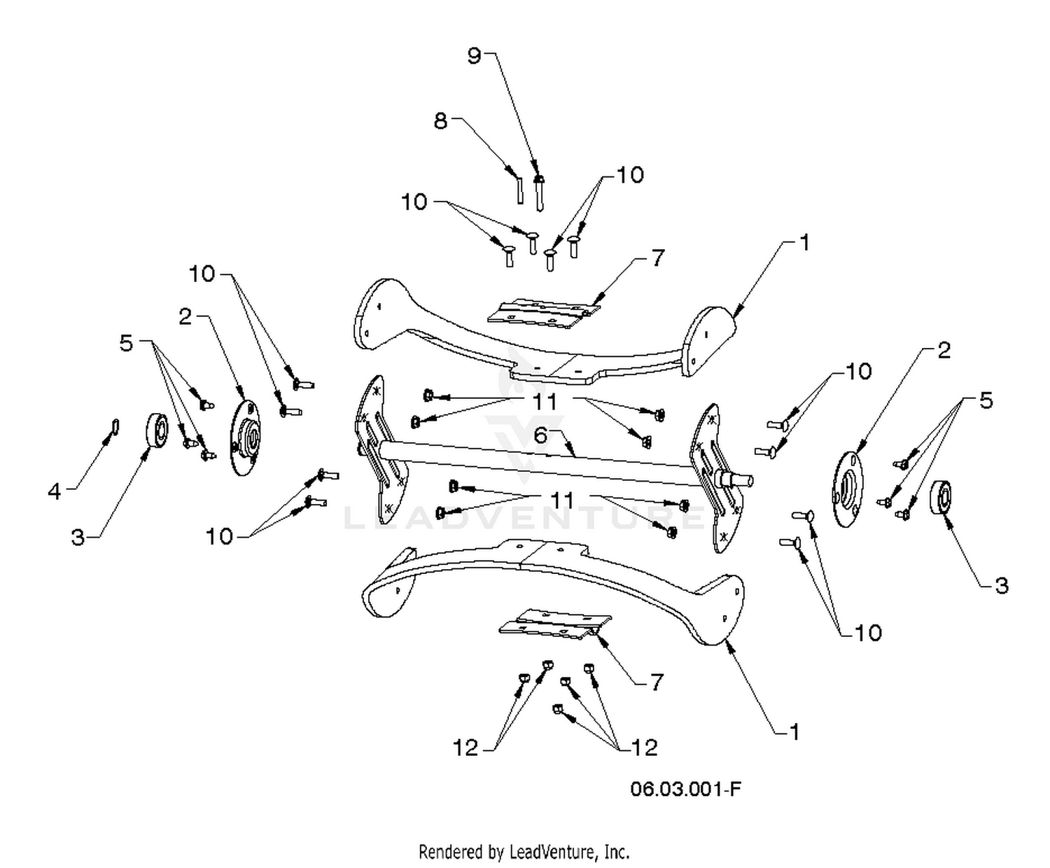 AUGER HOUSING & IMPELLER