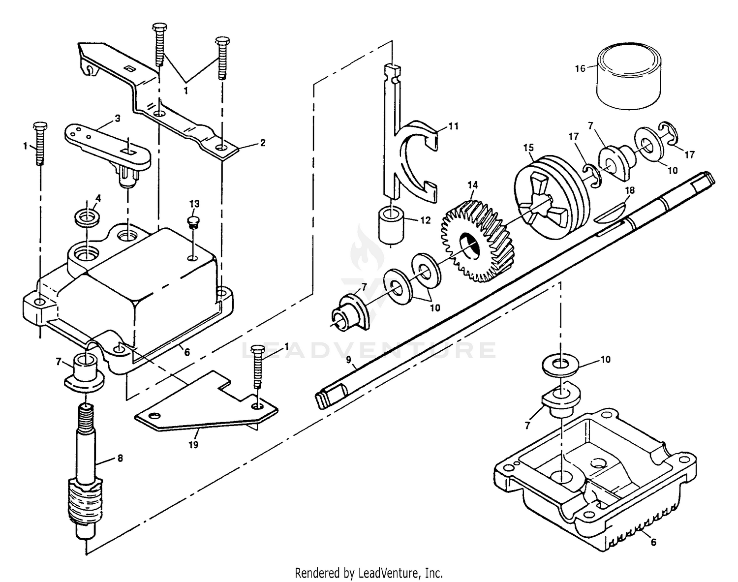 Gear Case Assembly