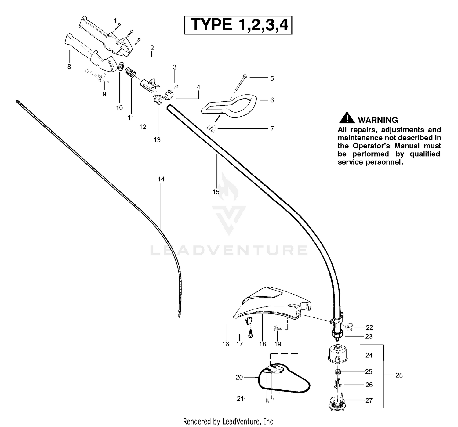 Driveshaft & Cutting Head