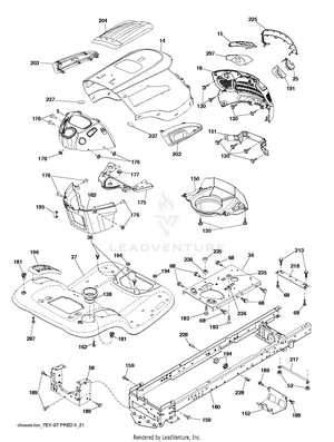 Poulan PP19A42 96046007700 2015 08 Riding Mower