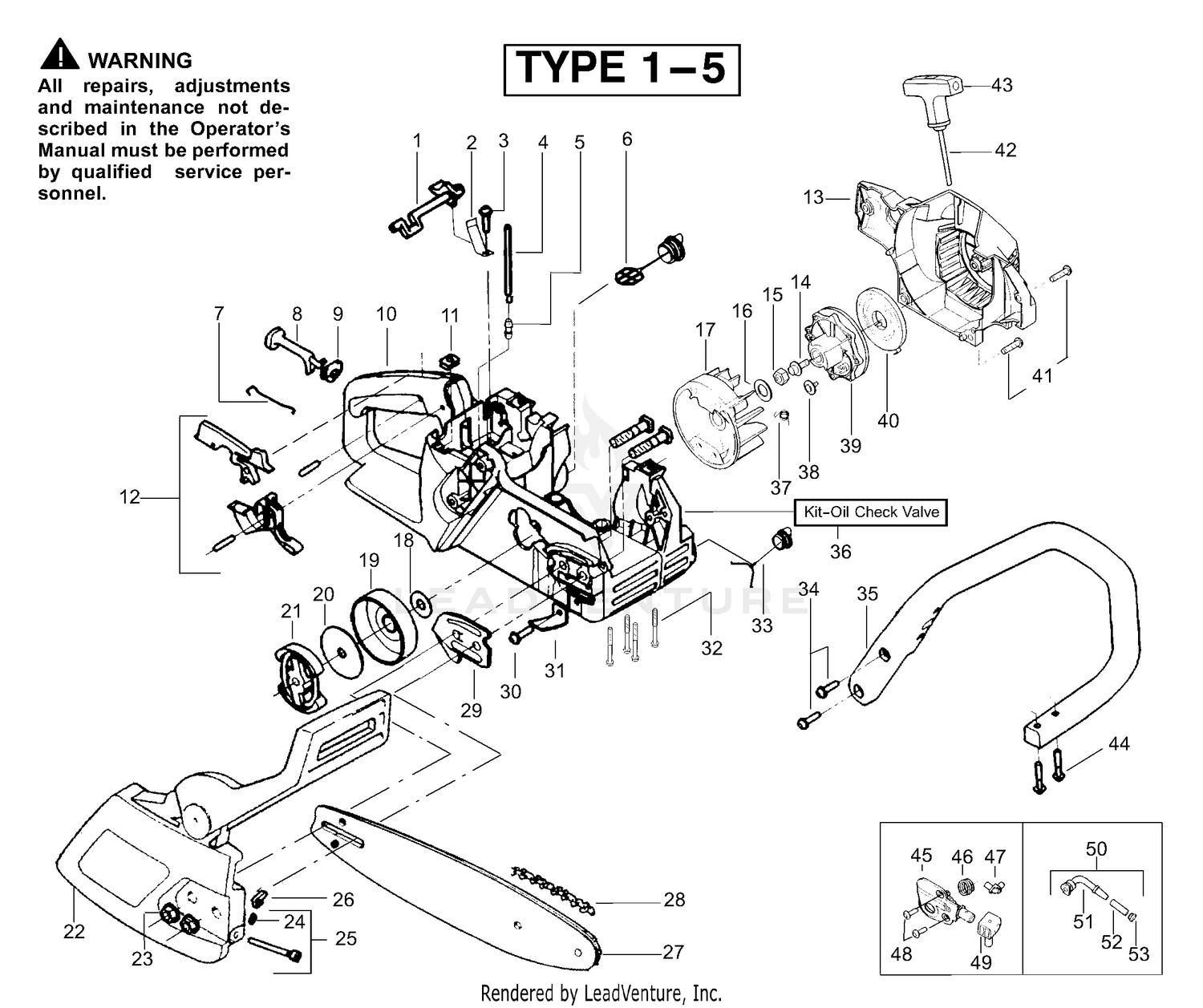 Handle, Chassis & Bar Assembly
