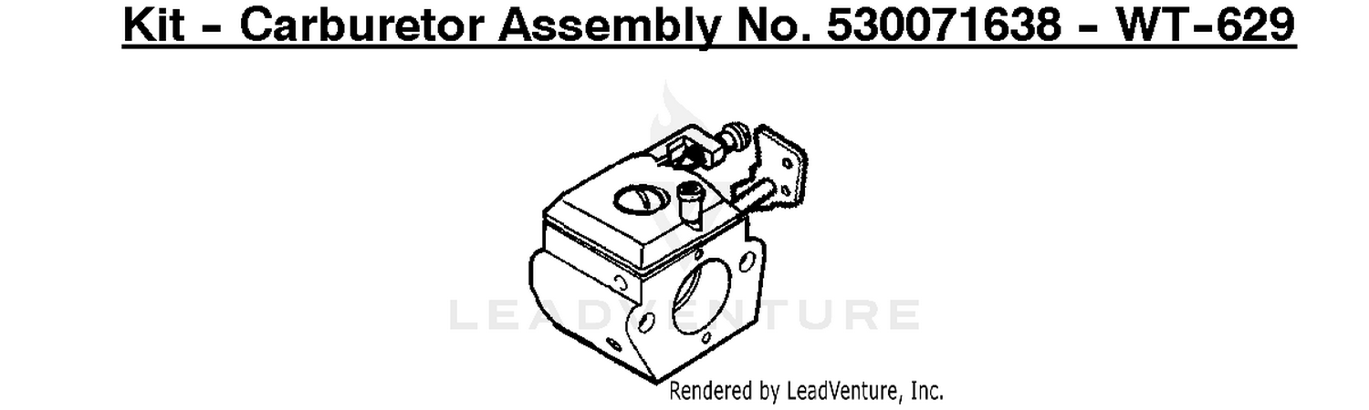 Kit - Carburetor Assembly