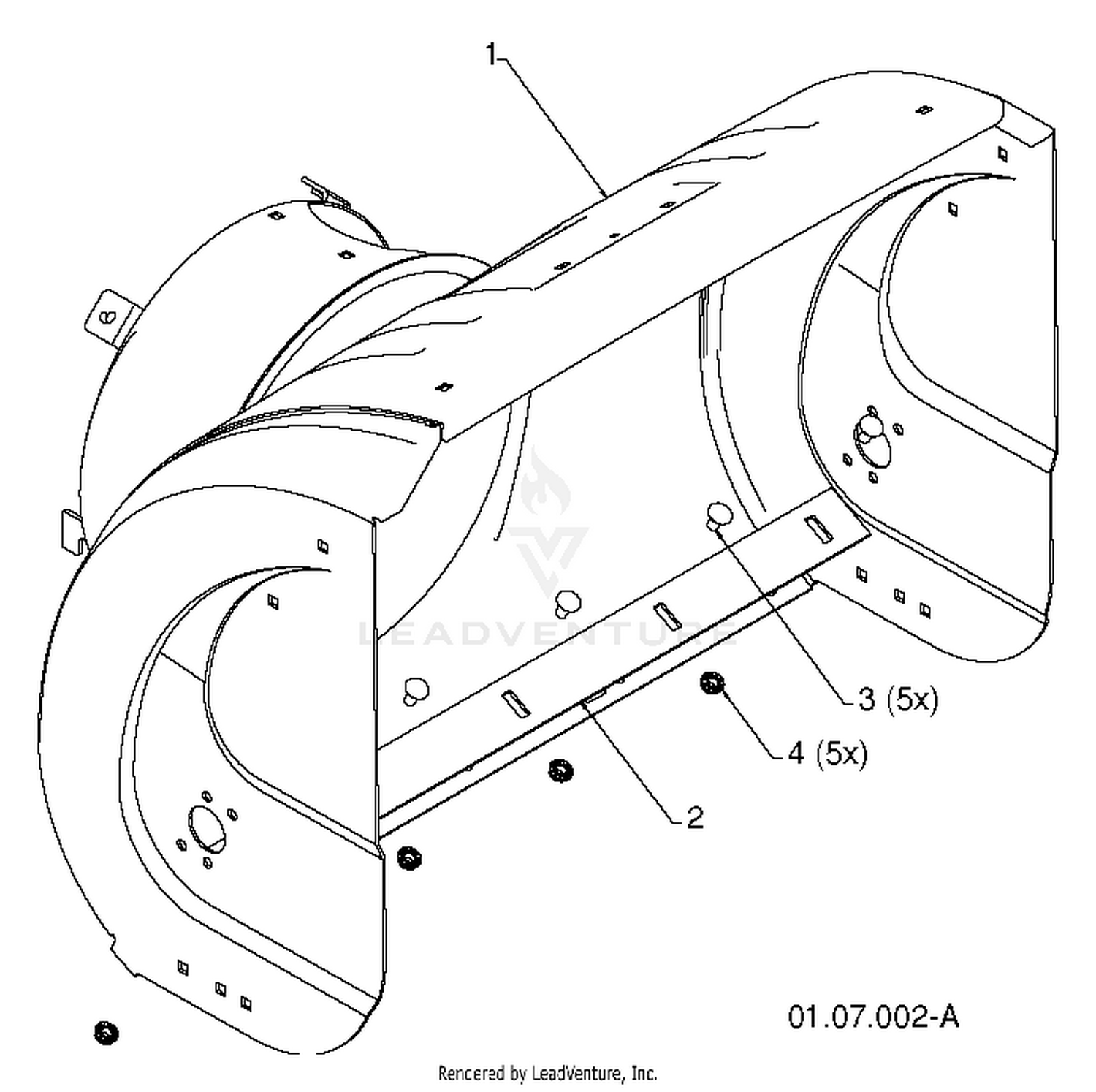 AUGER HOUSING IMPELLER