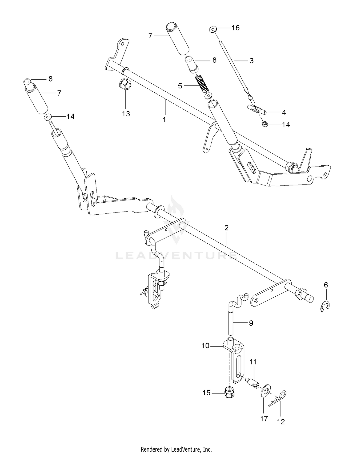 MOWER LIFT / DECK LIFT