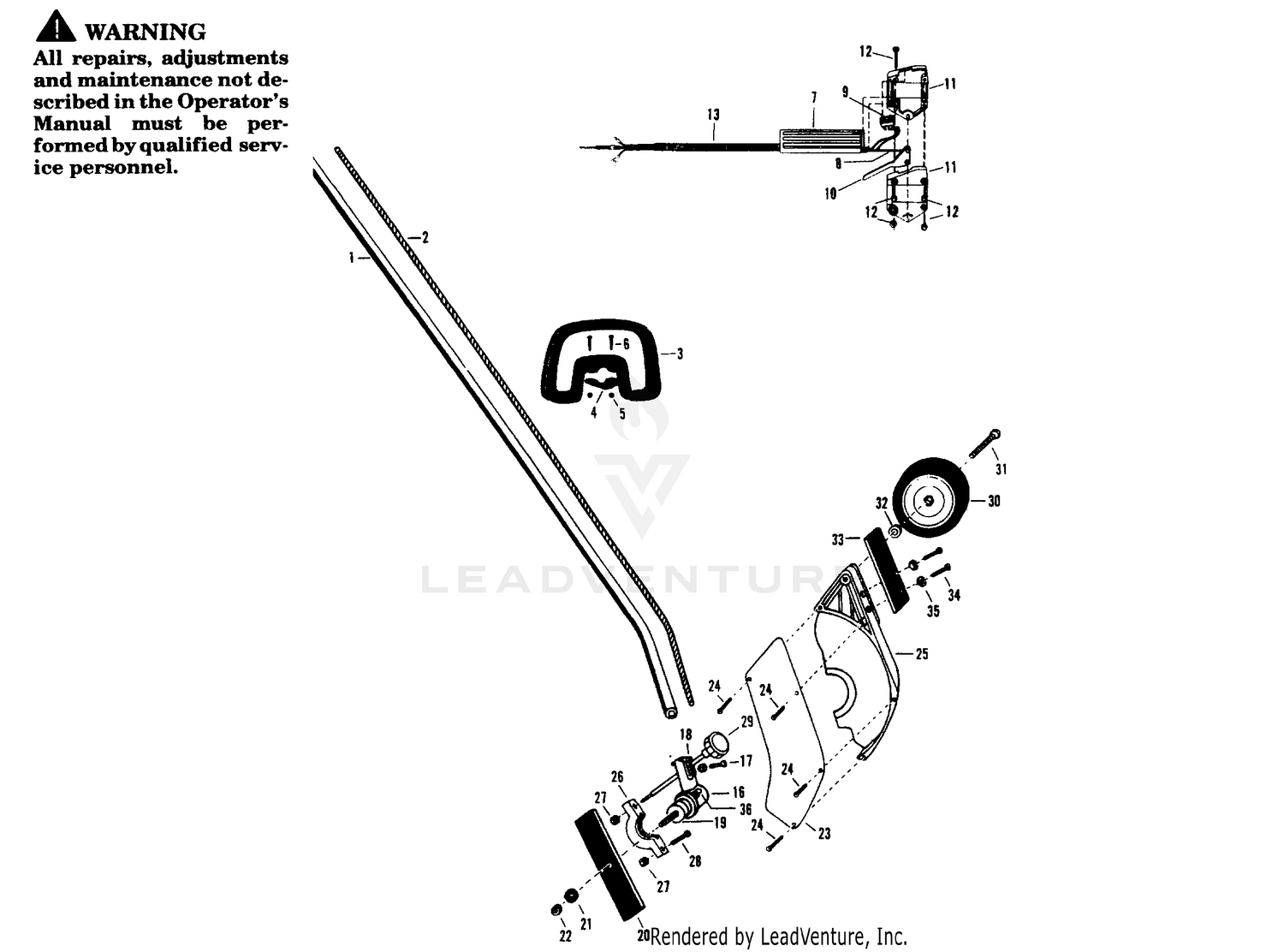 DRIVE SHAFT & BLADE ASSEMBLY