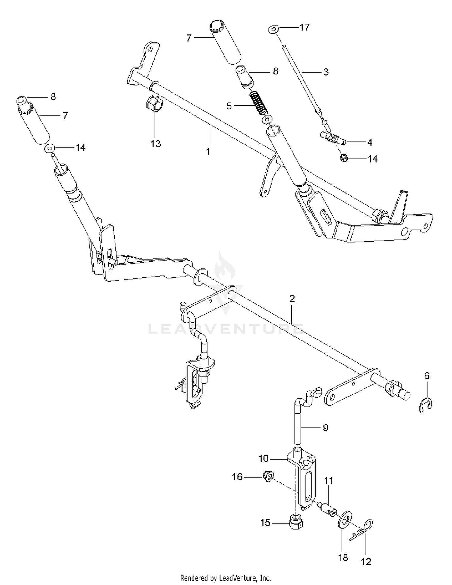 MOWER LIFT / DECK LIFT
