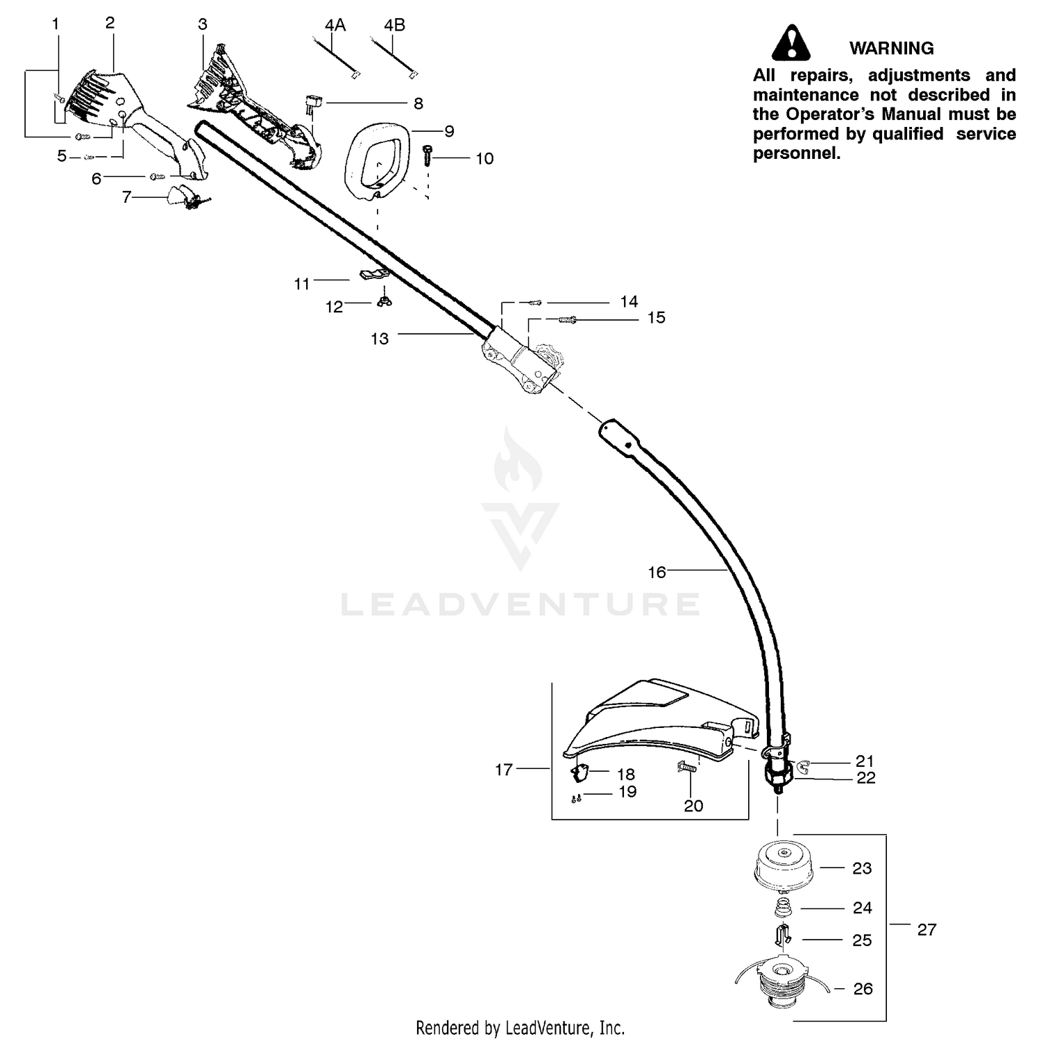 Handle & Shaft Assembly