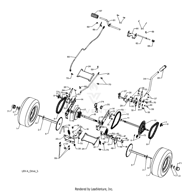 Poulan WELRV1 96026000201 (2011-01) Riding Mower