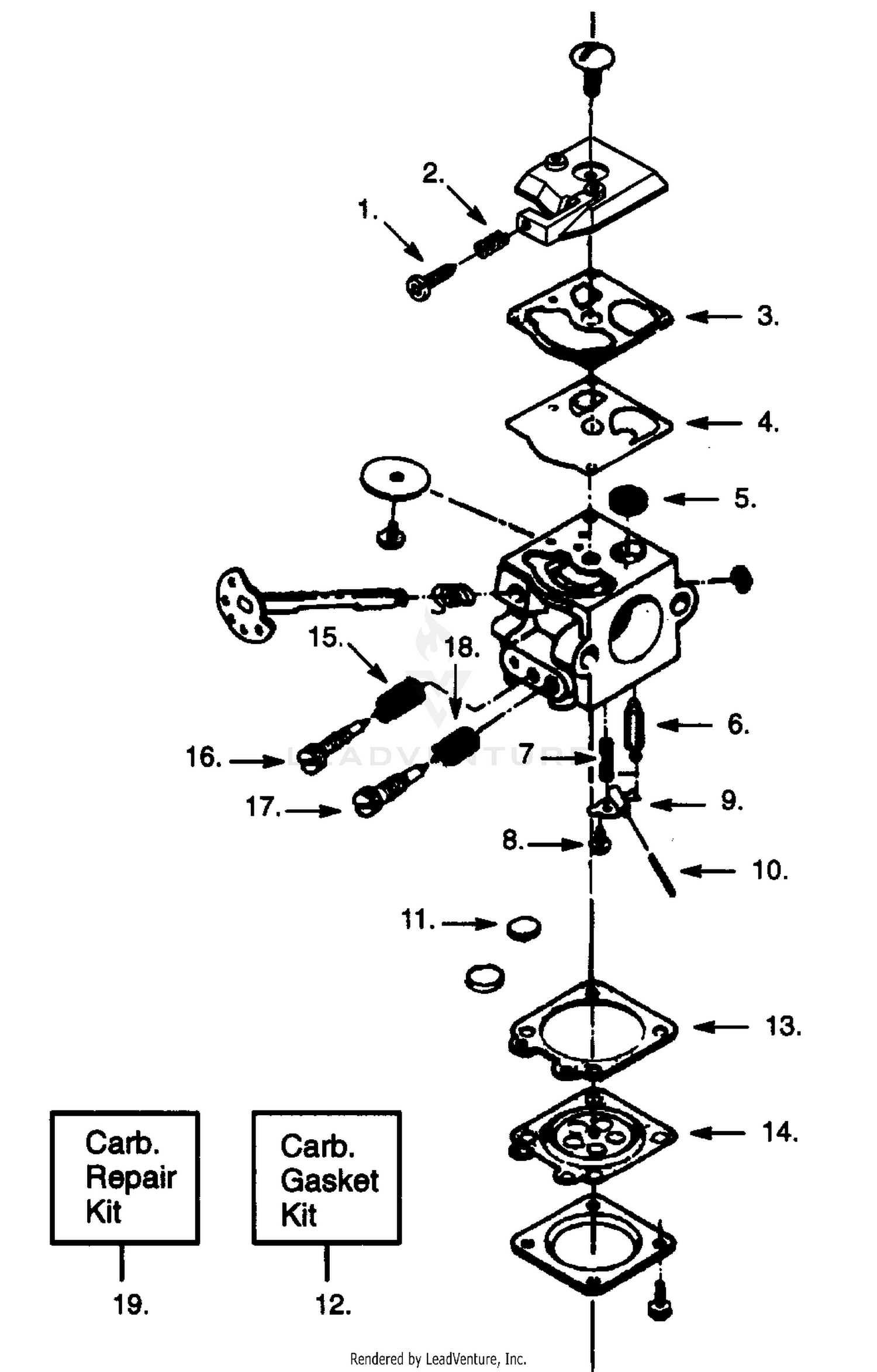 CARBURETORS WT-247, & WT-310