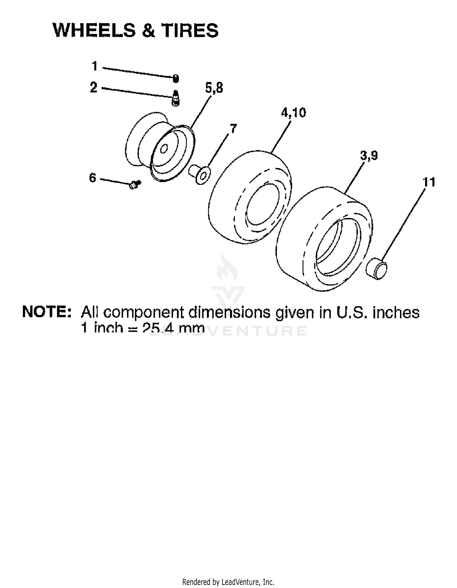 WHEELS TIRES