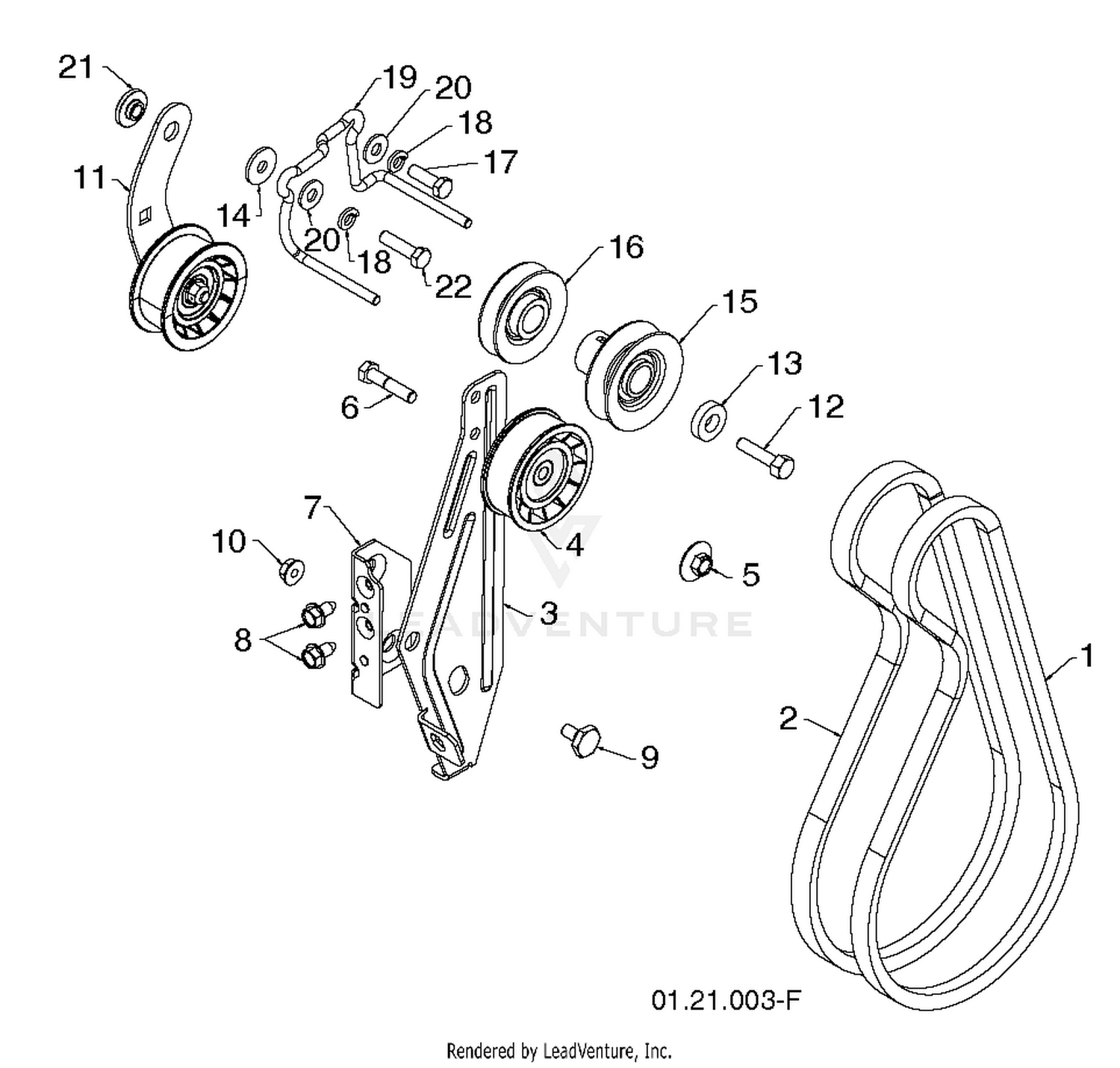 CHASSIS /ENGINE /PULLEY