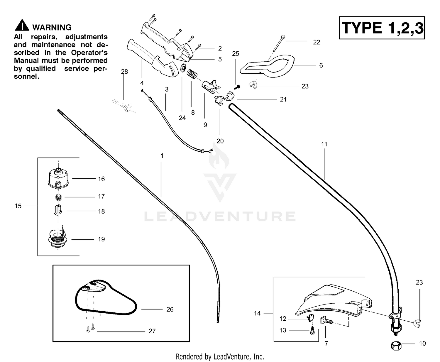 Driveshaft & Cutting Head