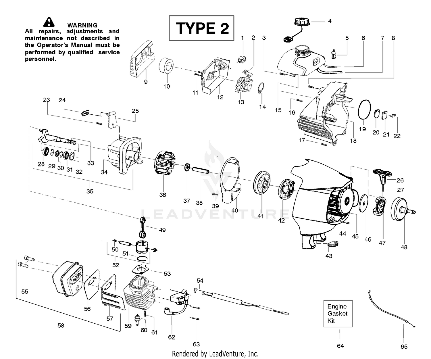 Engine Assembly Type 2