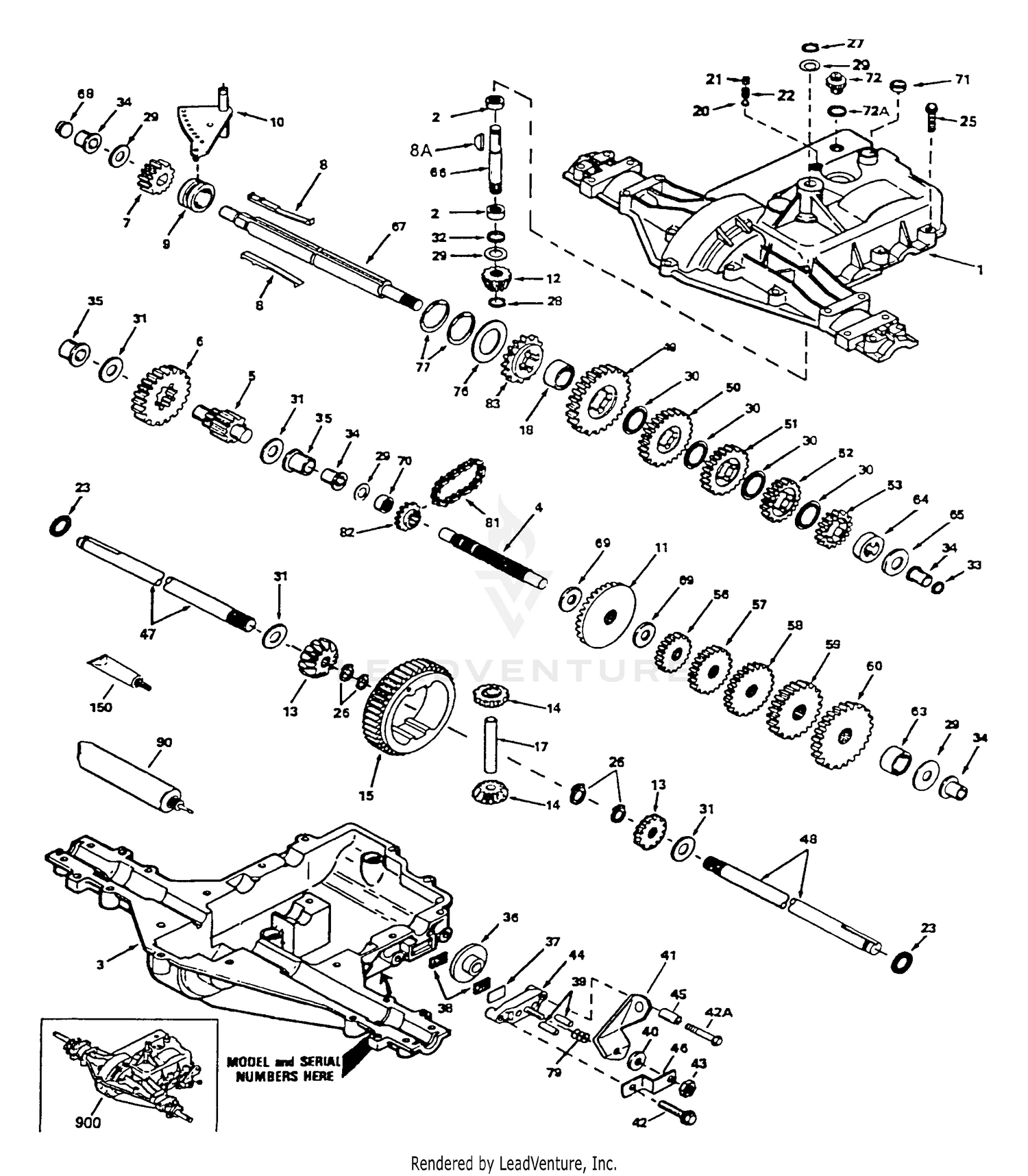 Transaxle - Peerless (930-009A)