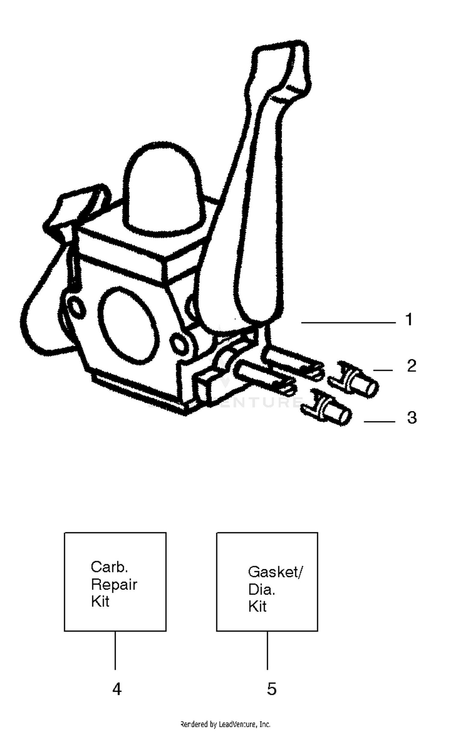 Carburetor Assembly (C1Q-W11) P/N 530071465