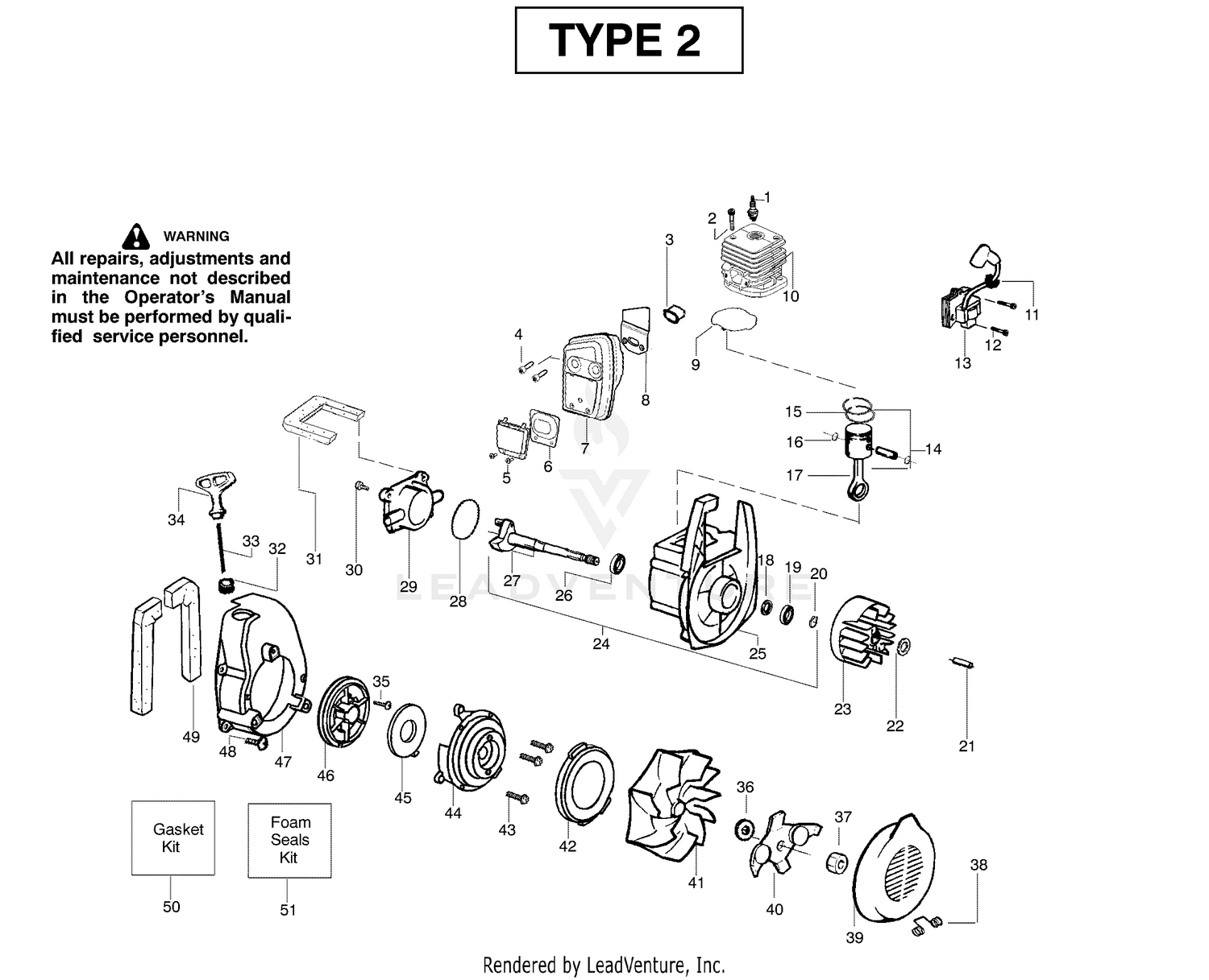 Engine Assembly Type 2