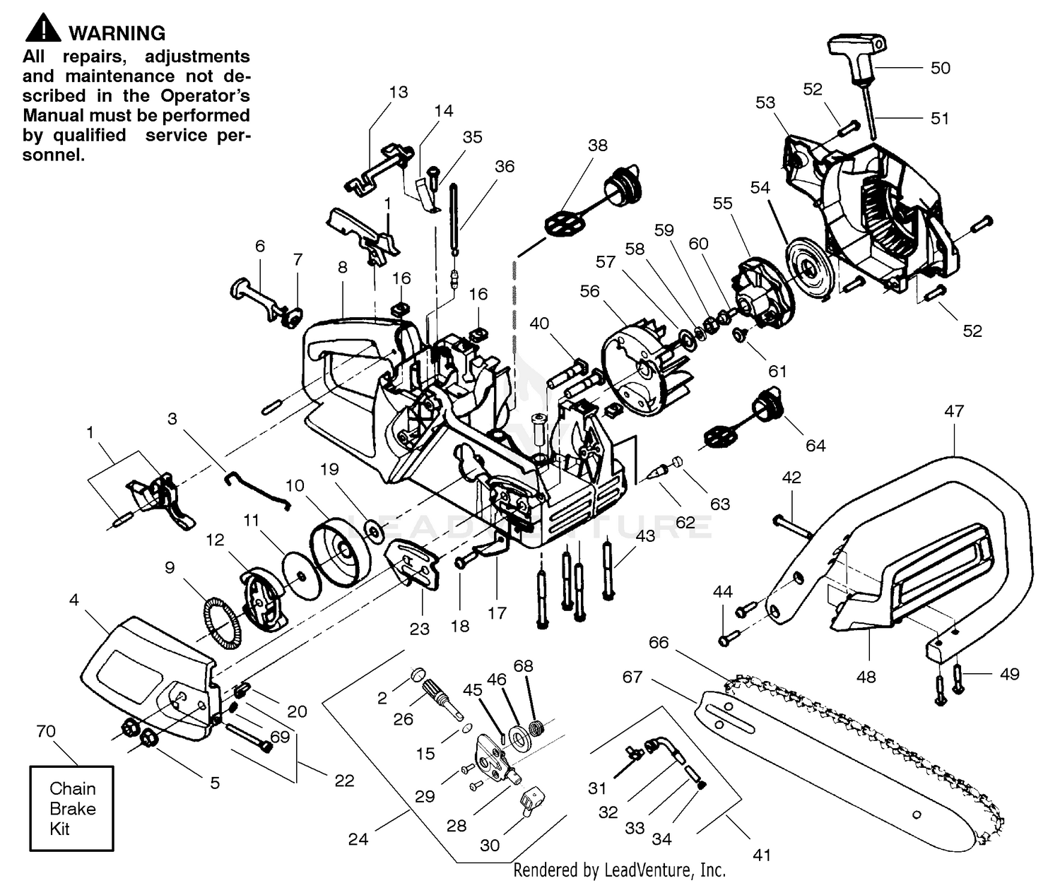 Handle, Chassis & Bar Assembly