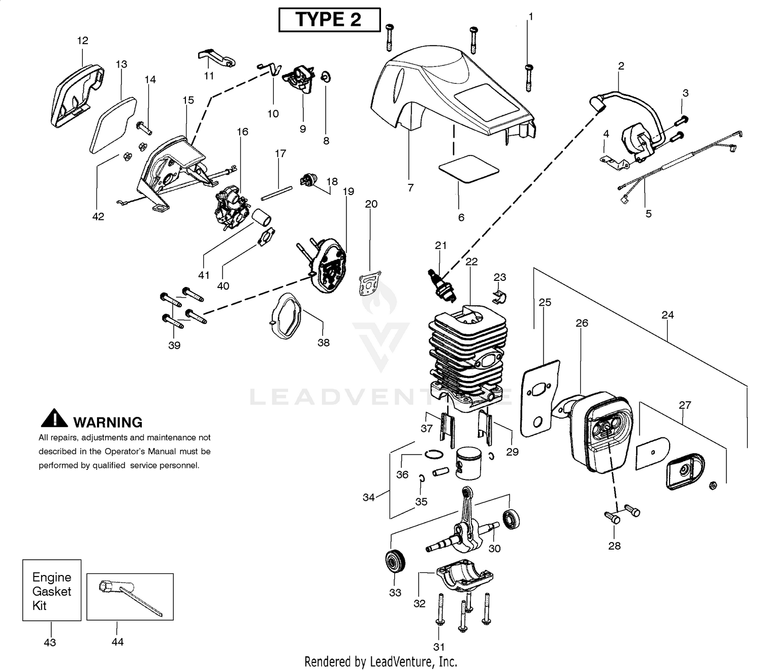 Engine Assembly Type 2