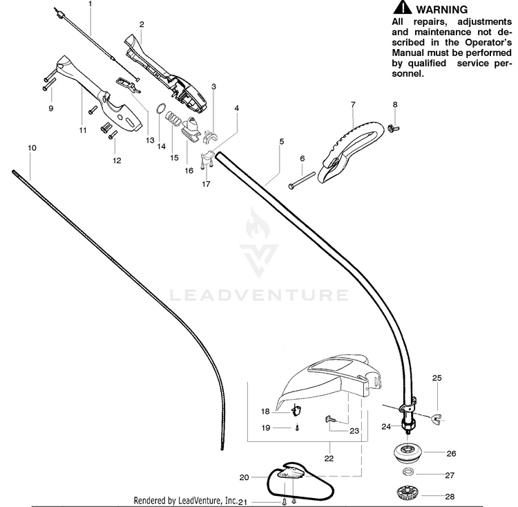 Weed Eater TE475 Gas Trimmer Partswarehouse