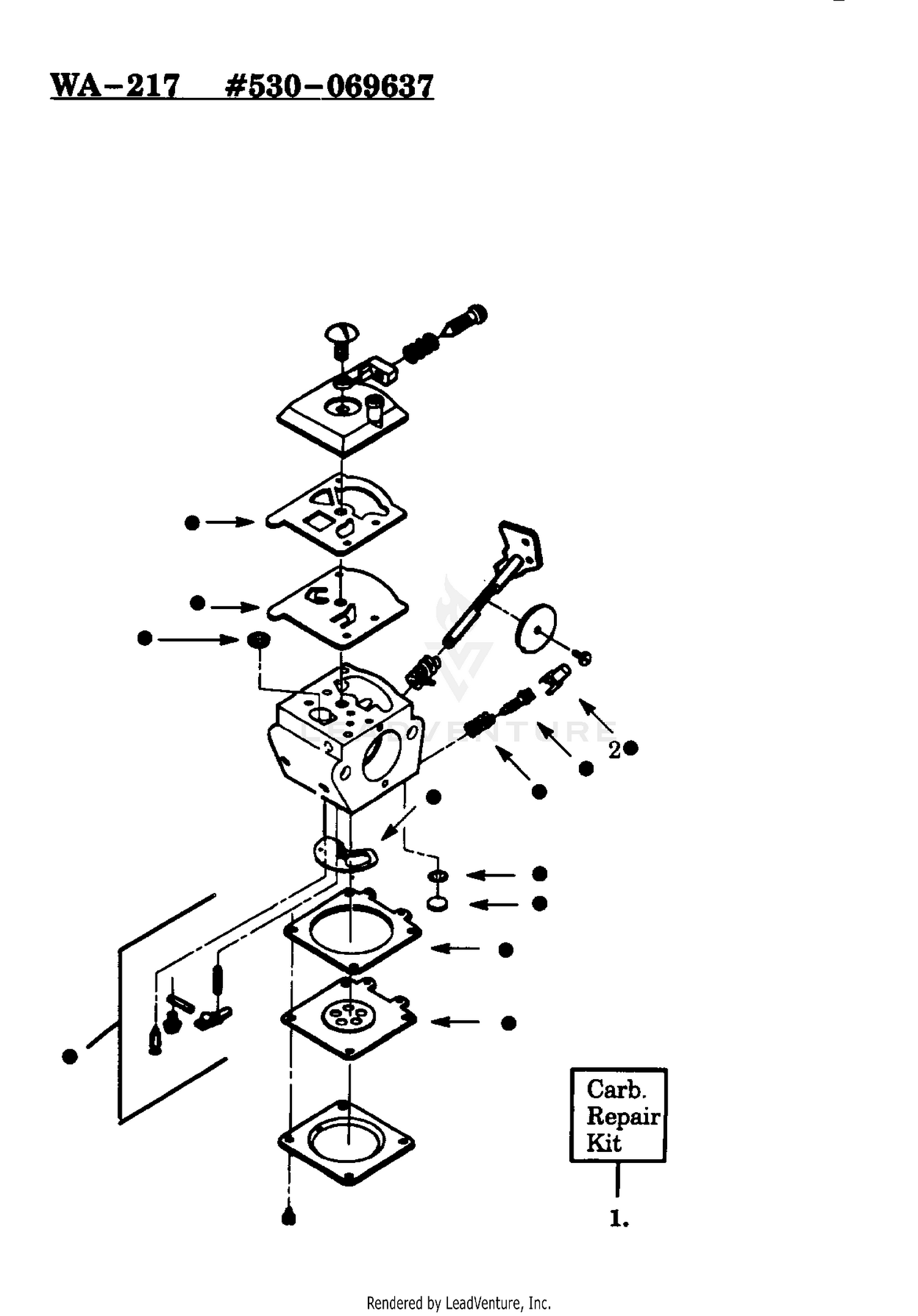 CARBURETOR WA-217