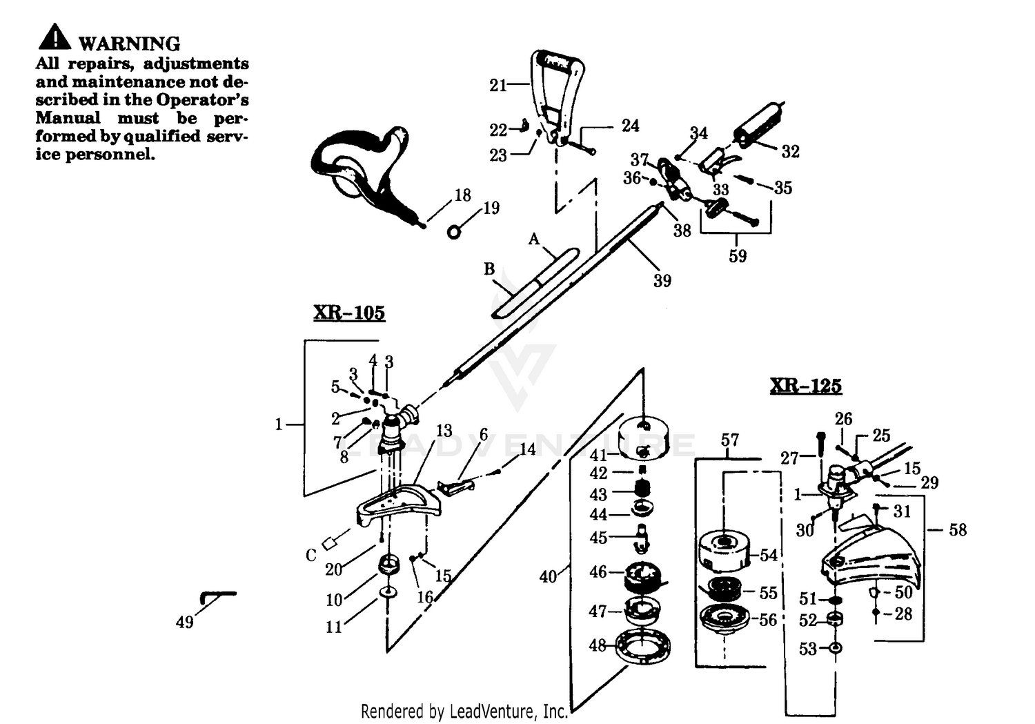 CUTTING HEAD & DRIVE SHAFT ASSEMBLIES
