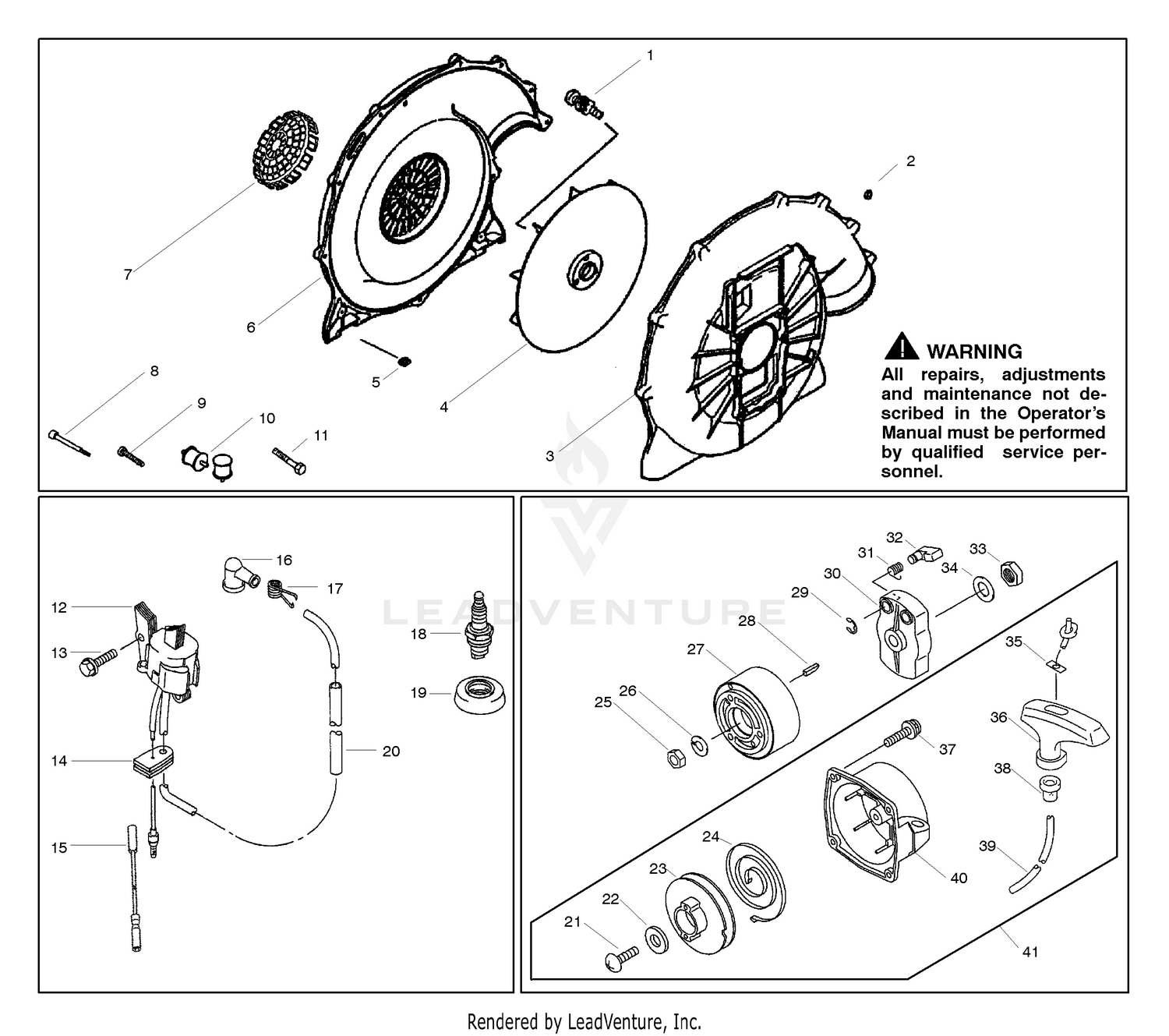 Housing & Ignition Assembly