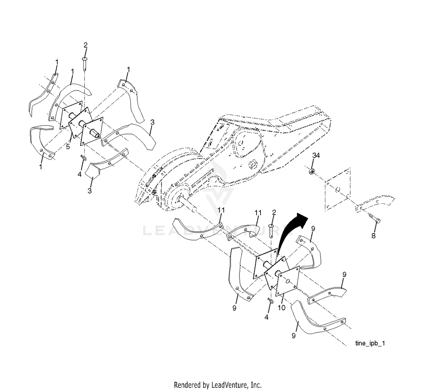 TINE ASSEMBLY