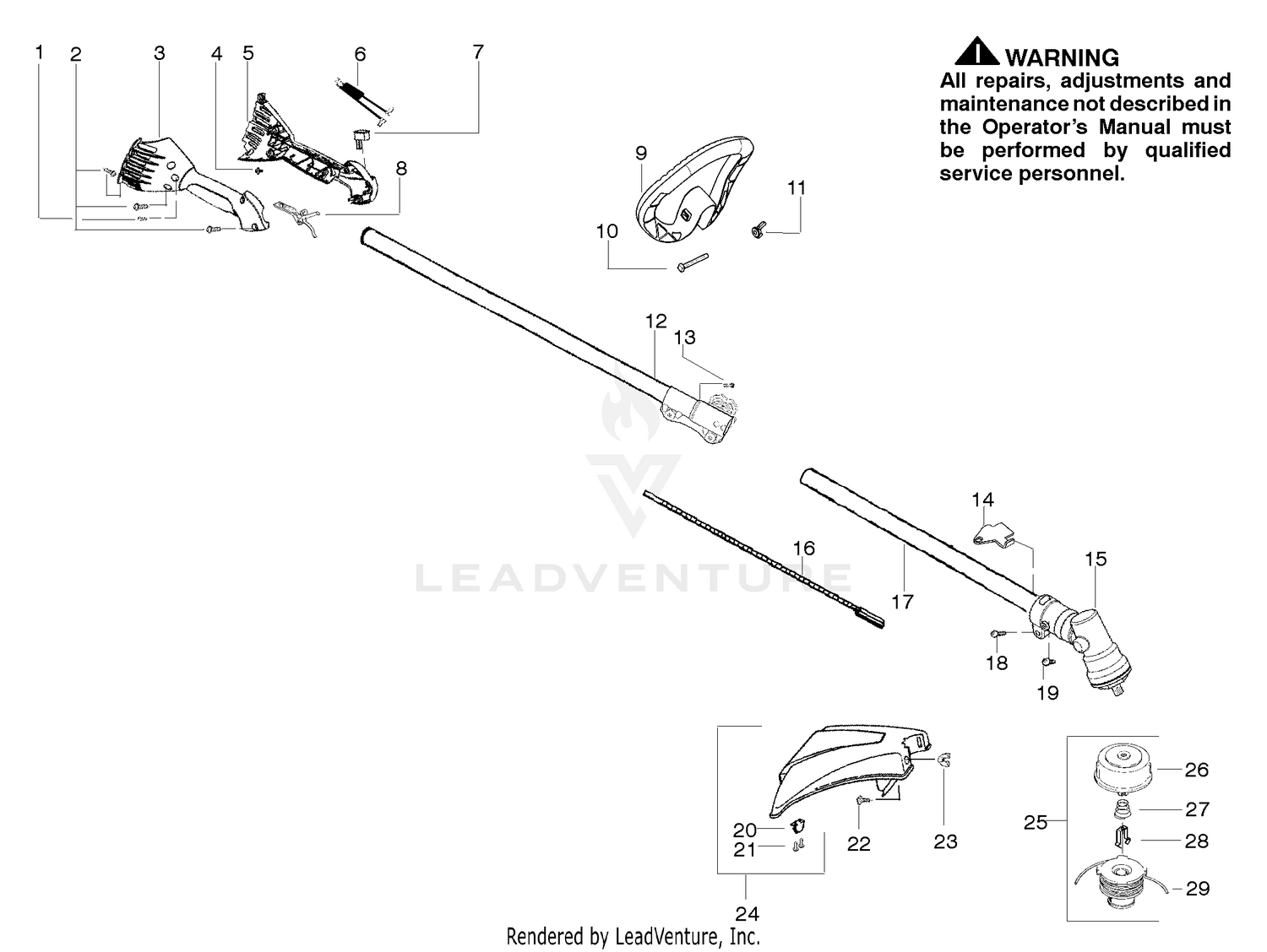 Handle / Shaft Assembly