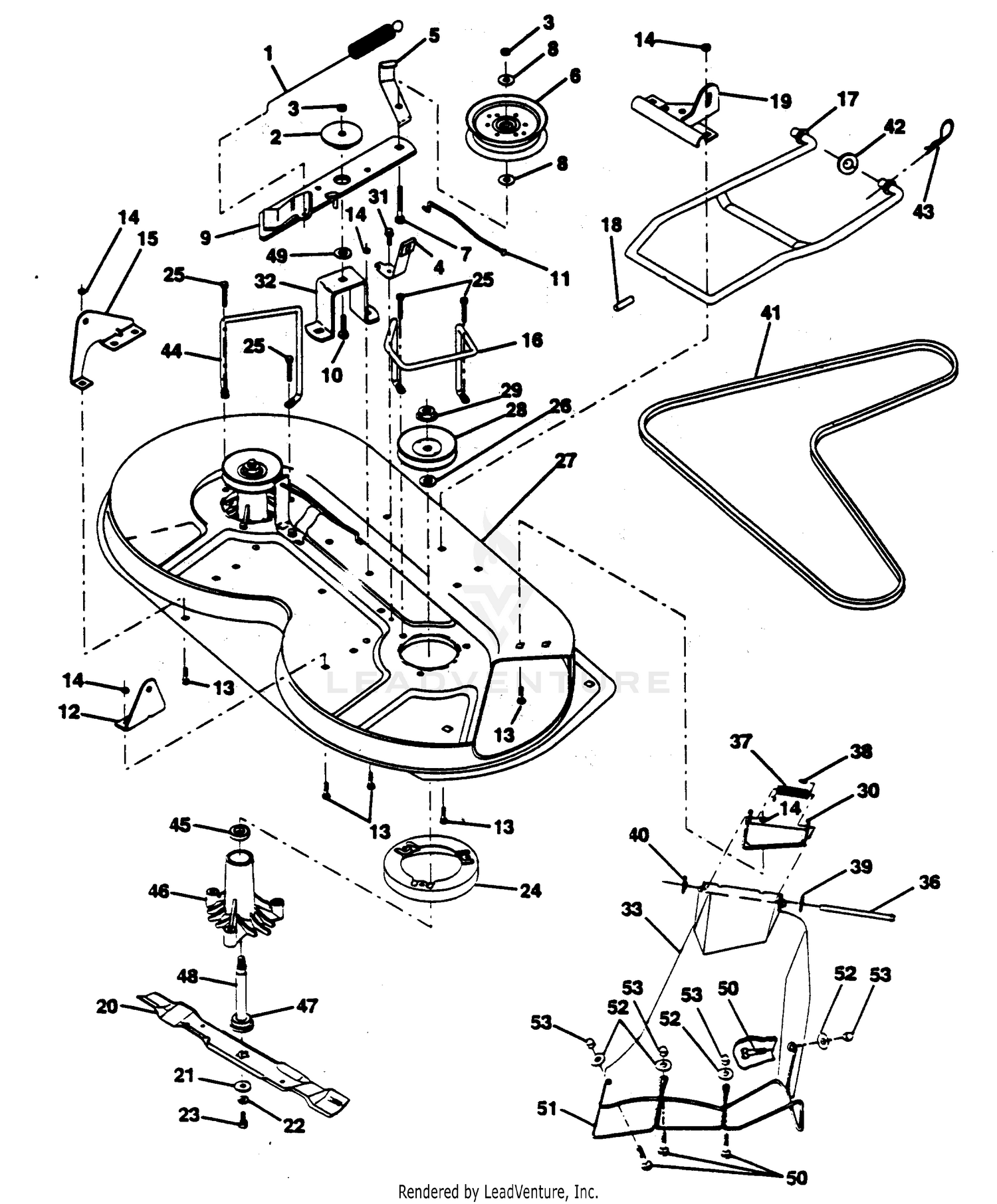 MOWER DECK