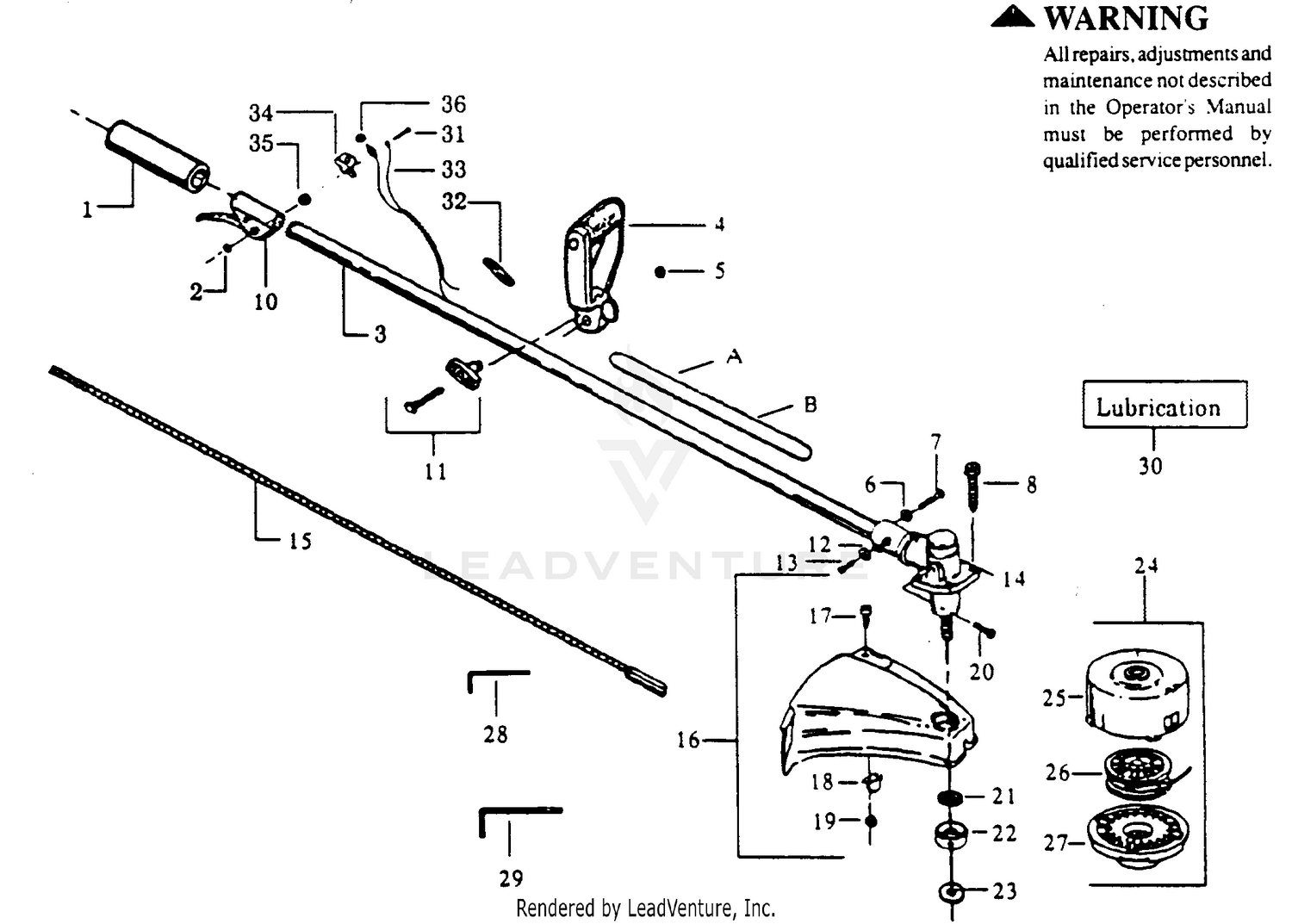 CUTTING & DRIVE SHAFT