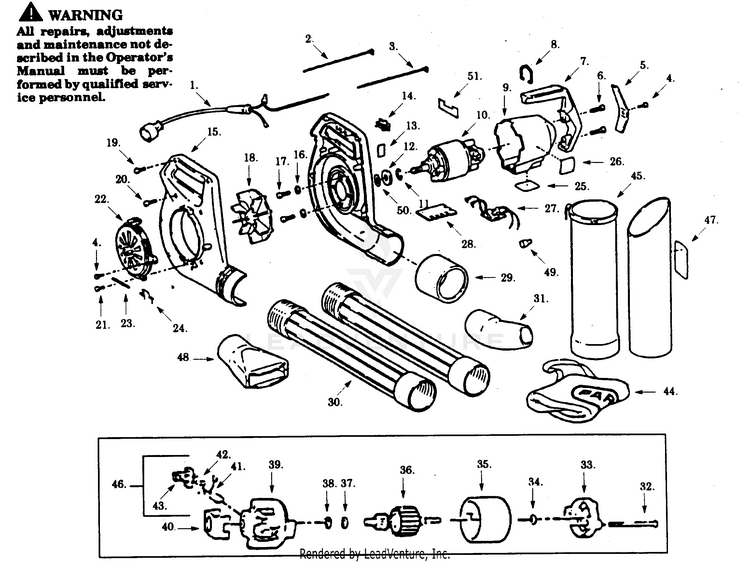 Paramount leaf on sale blower vacuum