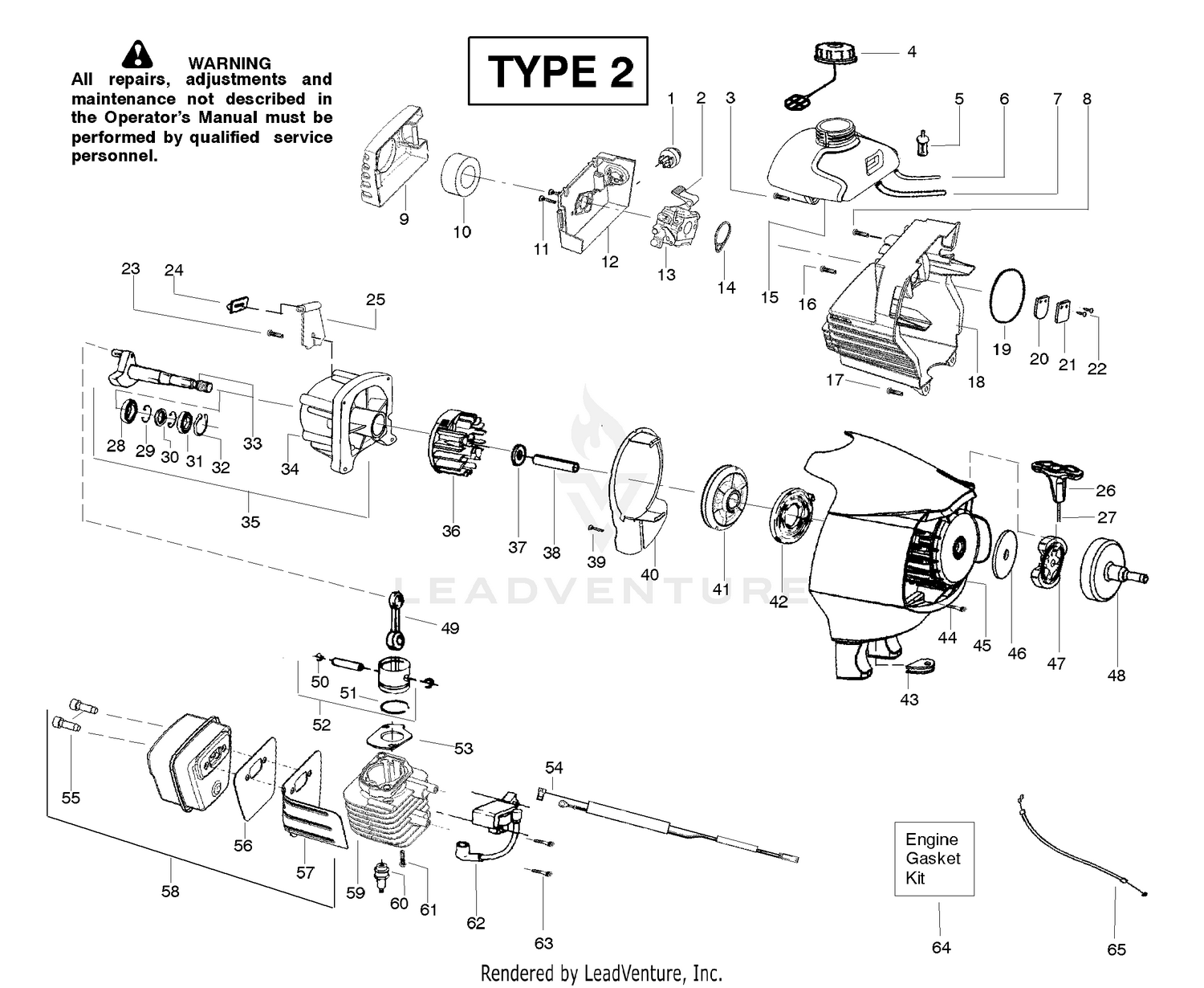 Engine Assembly Type 2