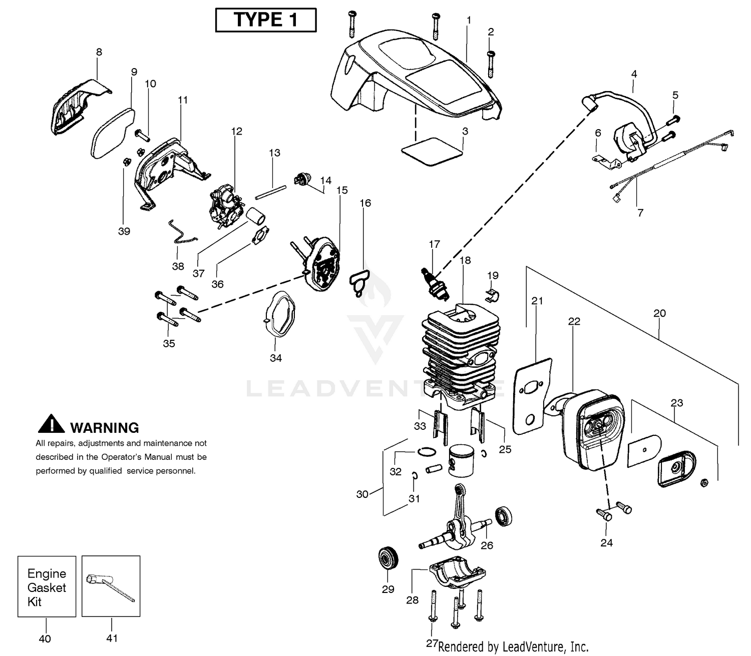 Engine Assembly Type 1