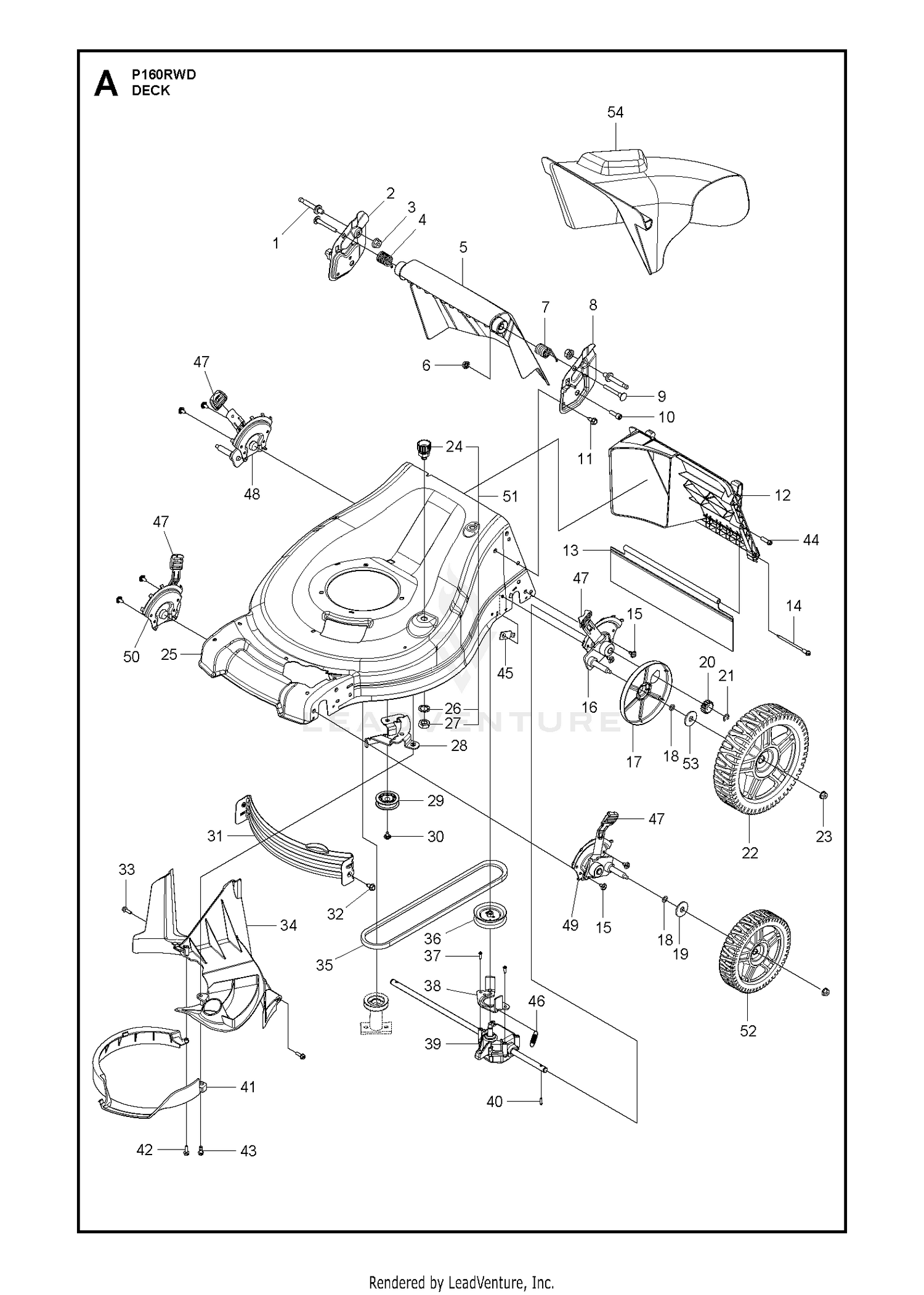 MOWER DECK / CUTTING DECK
