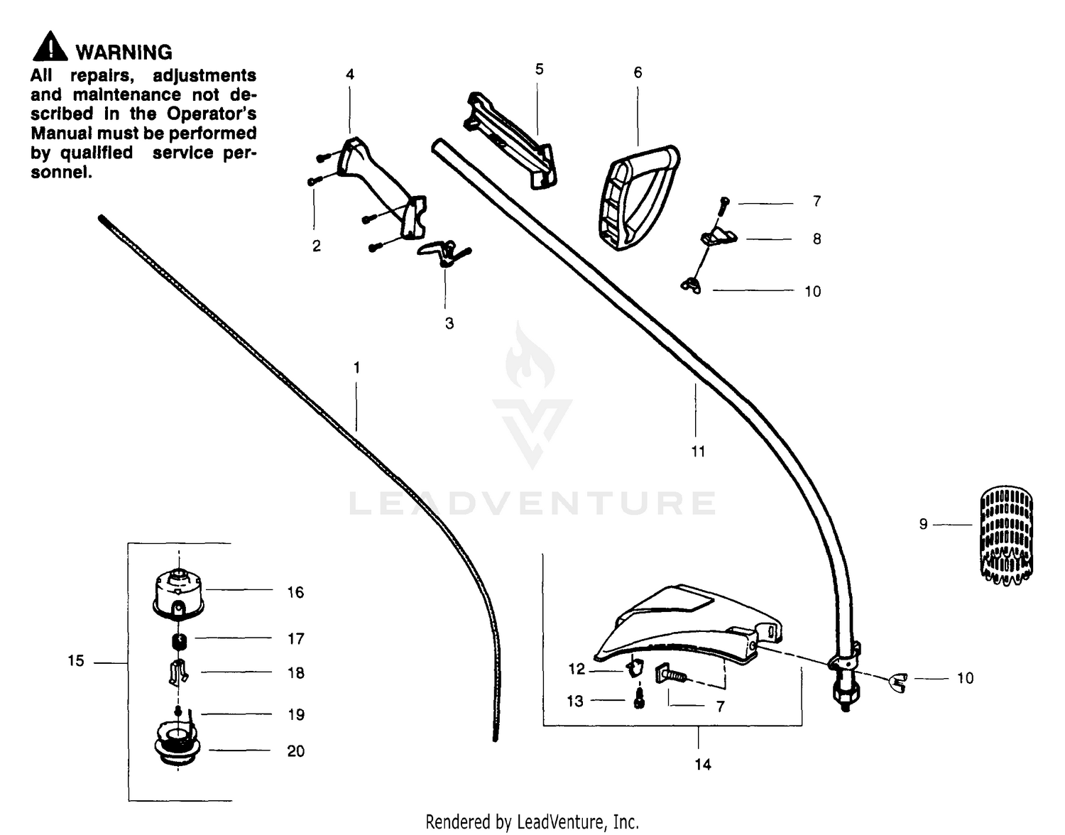 Drive Shaft & Cutting Head