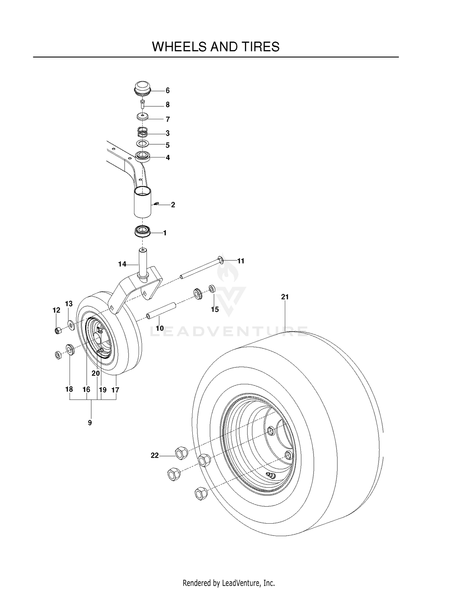 WHEELS TIRES