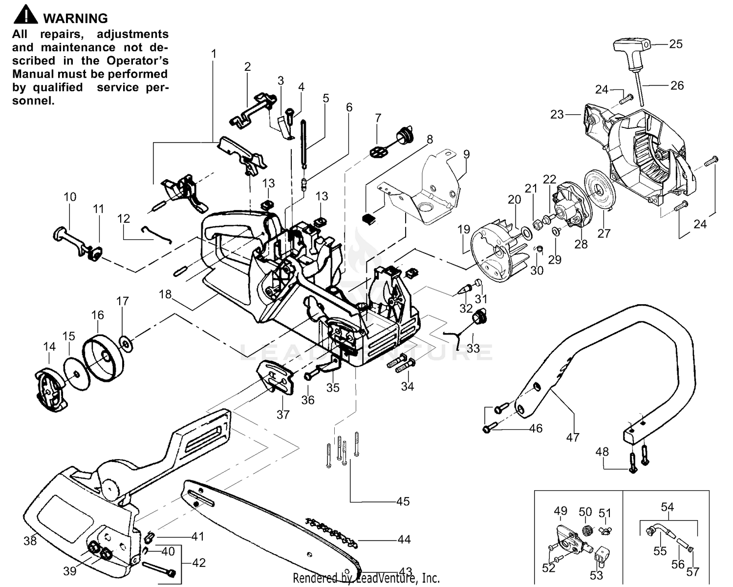 Handle, Chassis & Bar Assembly