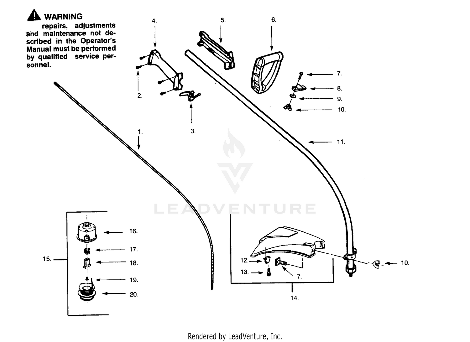DRIVE SHAFT & CUTTING HEAD