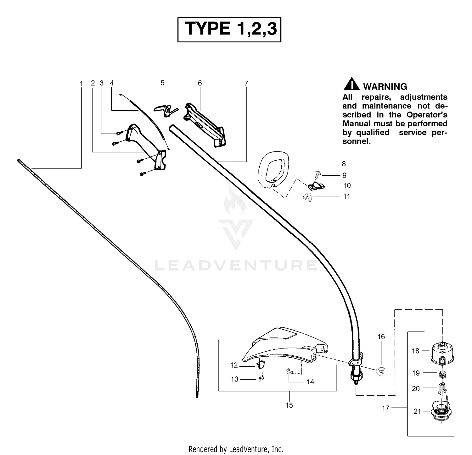 Handle & Shaft Assembly